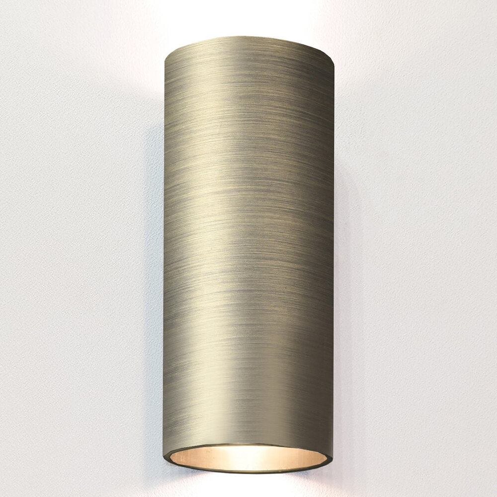 Artdelight Wandlamp Roulo 2 lichts H 15,4 Ø 6,5 cm antiek brons Artdelight Wandlamp Roulo 2 lichts H 15,4 Ø 6,5 cm antiek brons