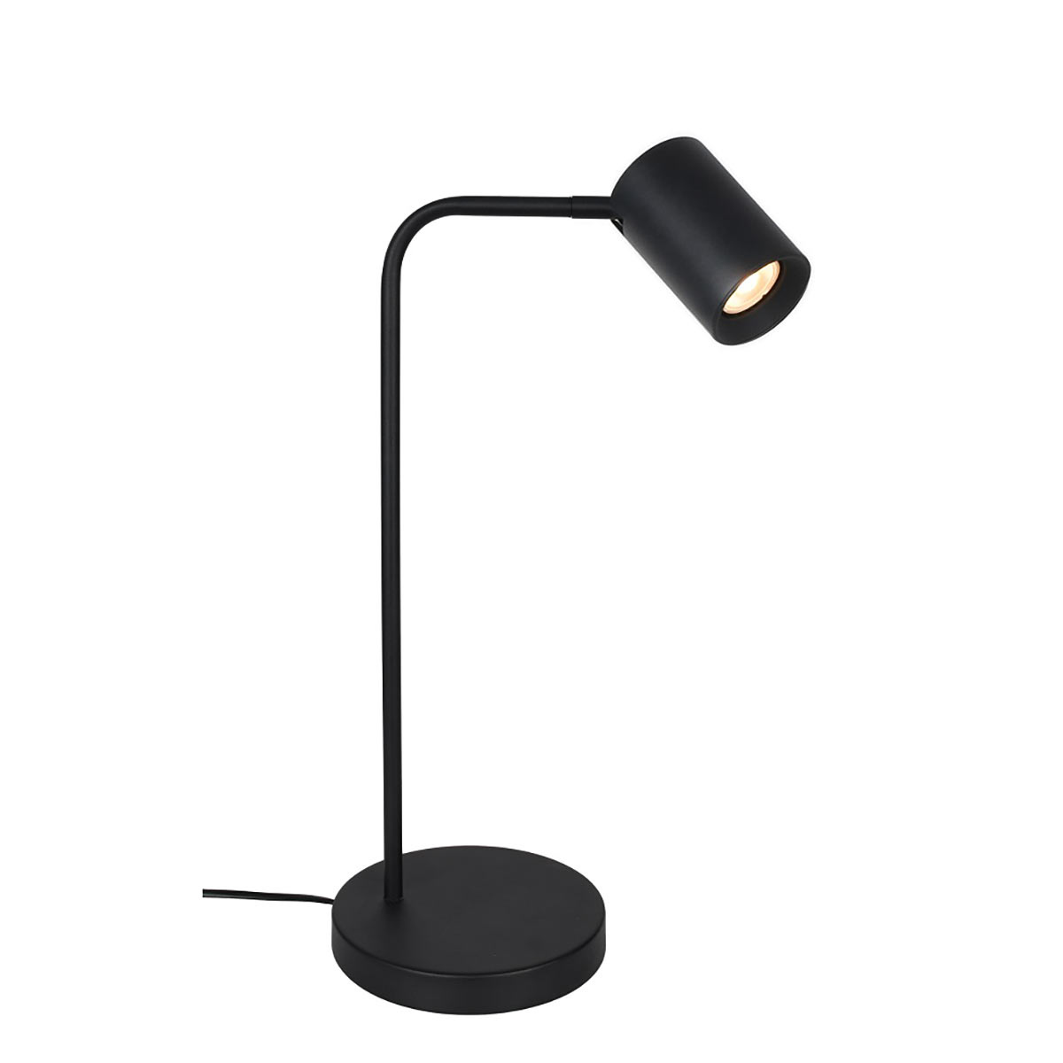 Artdelight Tafellamp Megano H 45 cm zwart