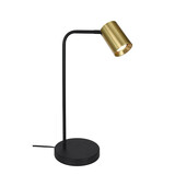 Artdelight Tafellamp Megano H 45 cm zwart goud