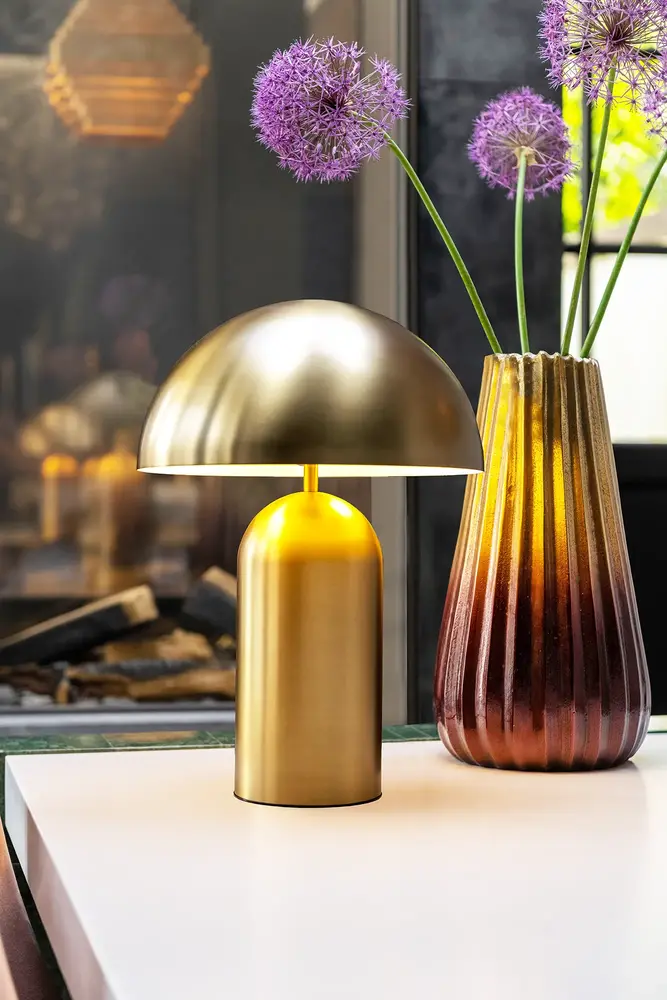 Artdelight Tafellamp Best H 50 cm mat goud Artdelight Tafellamp Best H 50 cm mat goud