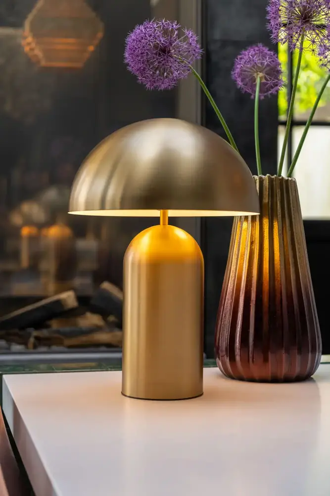 Artdelight Tafellamp Best H 50 cm brons Artdelight Tafellamp Best H 50 cm brons