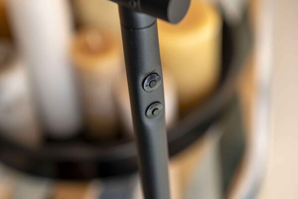 Artdelight Vloerlamp Palermo H 135 cm zwart Artdelight Vloerlamp Palermo H 135 cm zwart