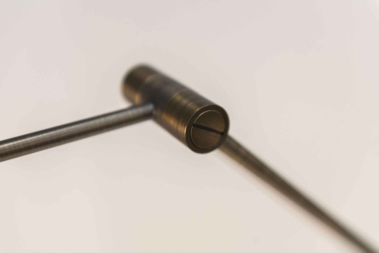 Artdelight Vloerlamp Palermo H 135 cm antiek brons Artdelight Vloerlamp Palermo H 135 cm antiek brons