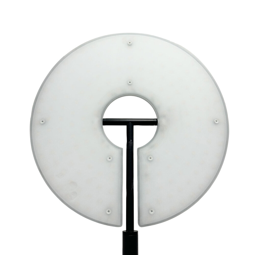 Artdelight Vloerlamp Riva 2 lichts H 180 cm zwart Artdelight Vloerlamp Riva 2 lichts H 180 cm zwart