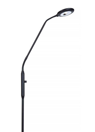 Artdelight Vloerlamp UFO H 140 cm zwart Artdelight Vloerlamp UFO H 140 cm zwart