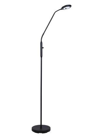 Artdelight Vloerlamp UFO H 140 cm zwart Artdelight Vloerlamp UFO H 140 cm zwart