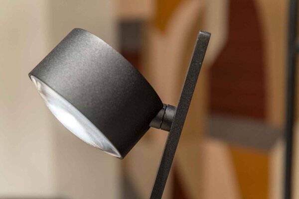 Artdelight Vloerlamp Omega H 146 cm zwart Artdelight Vloerlamp Omega H 146 cm zwart