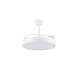 CristalRecord Plafondventilator EVO white SMART Ø 106 cm wit CristalRecord Plafondventilator EVO white SMART Ø 106 cm wit