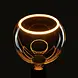 Segula Lamp Floating LED G150 6W 260LM 1900K Dimbaar Smoke Segula Lamp Floating LED G150 6W 260LM 1900K Dimbaar Smoke