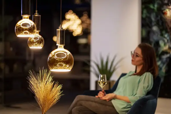 Segula Lamp Floating LED G150 6W 260LM 1900K Dimbaar Smoke