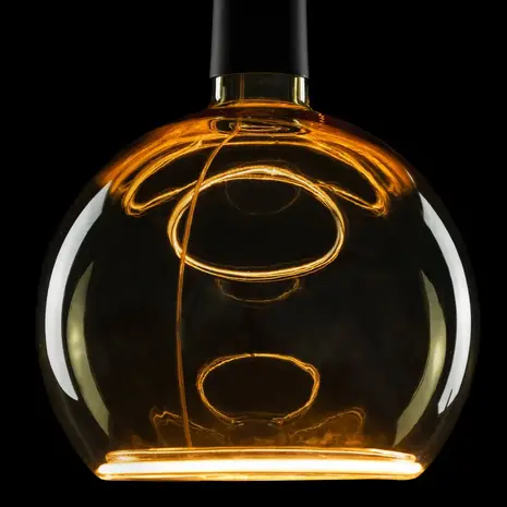 Segula Lamp Floating LED G200 4.5W 300LM 2200K Dimbaar Gold Segula Lamp Floating LED G200 4.5W 300LM 2200K Dimbaar Gold
