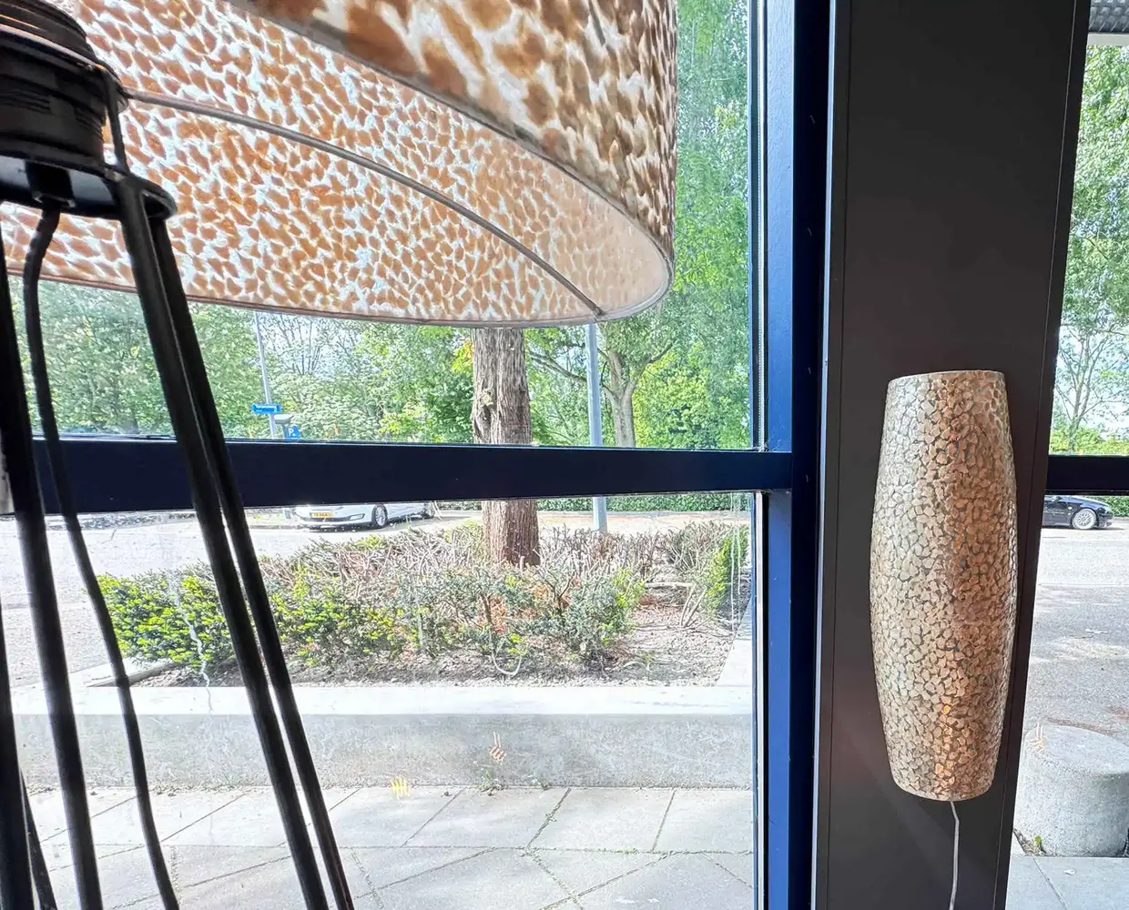 VillaFlor Wandlamp Wangi gold Apollo H 55 cm beige
