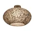 Plafondlamp Wangi gold Ufo Ø 40 cm beige
