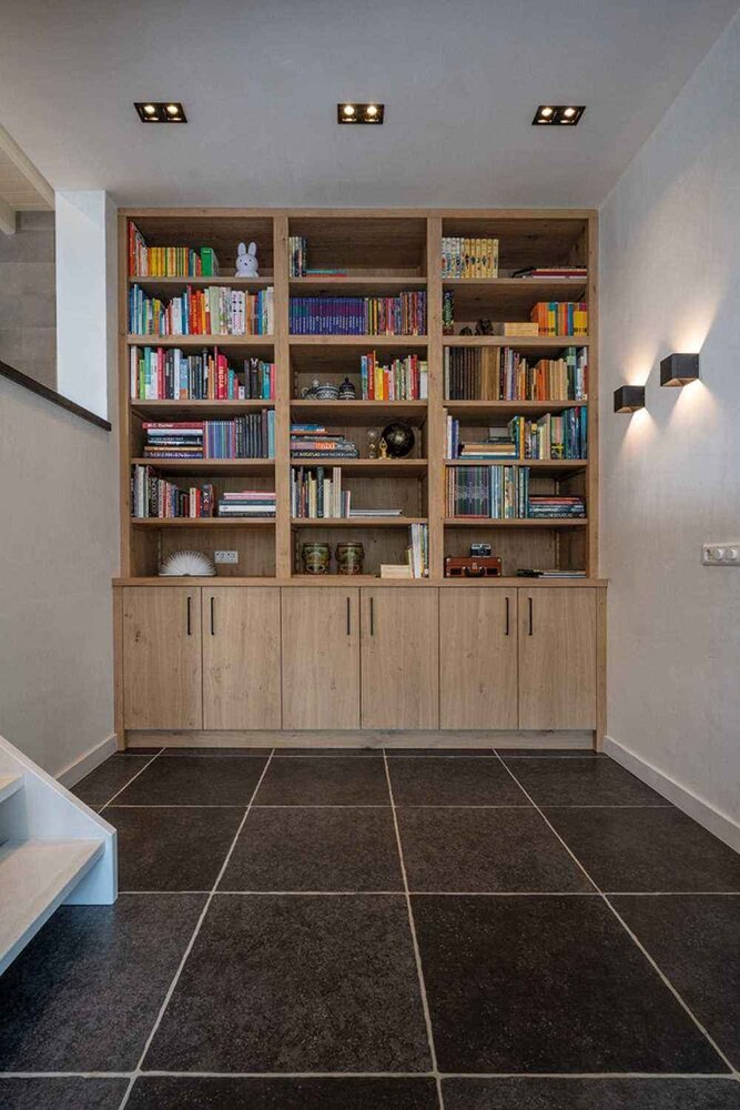 Artdelight Wandlamp Fulda 10x10 cm zwart