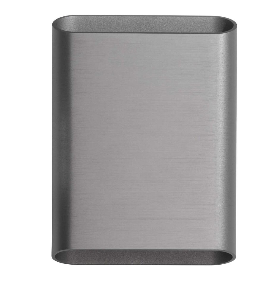 Artdelight Wandlamp Diaz Large H 20 cm gun metal Artdelight Wandlamp Diaz Large H 20 cm gun metal