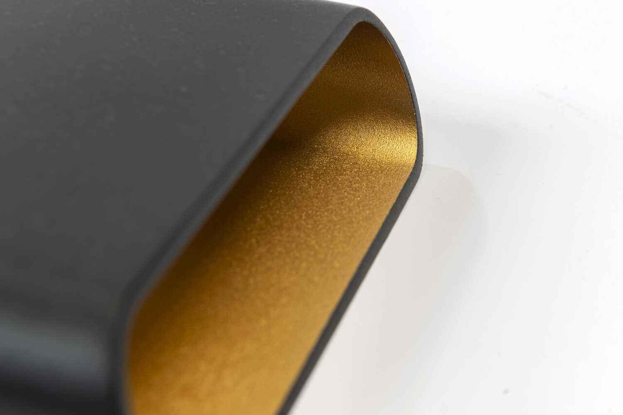 Artdelight Wandlamp Diaz Large H 20 cm zwart goud Artdelight Wandlamp Diaz Large H 20 cm zwart goud