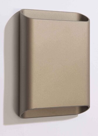 Artdelight Wandlamp Diaz Small H 15 cm champagne Artdelight Wandlamp Diaz Small H 15 cm champagne