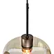 Masterlight Hanglamp Genua 6 lichts L 130 cm amber cacao Masterlight Hanglamp Genua 6 lichts L 130 cm amber cacao