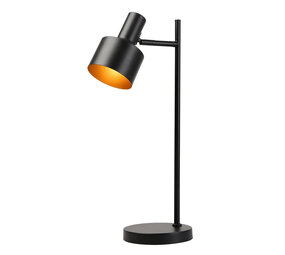 Artdelight Tafellamp Twinkle H 58 cm zwart