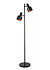 Vloerlamp Twinkle 2 lichts H 150 cm zwart