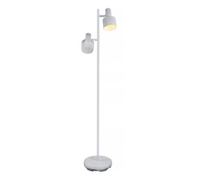 Artdelight Vloerlamp Twinkle 2 lichts H 150 cm wit