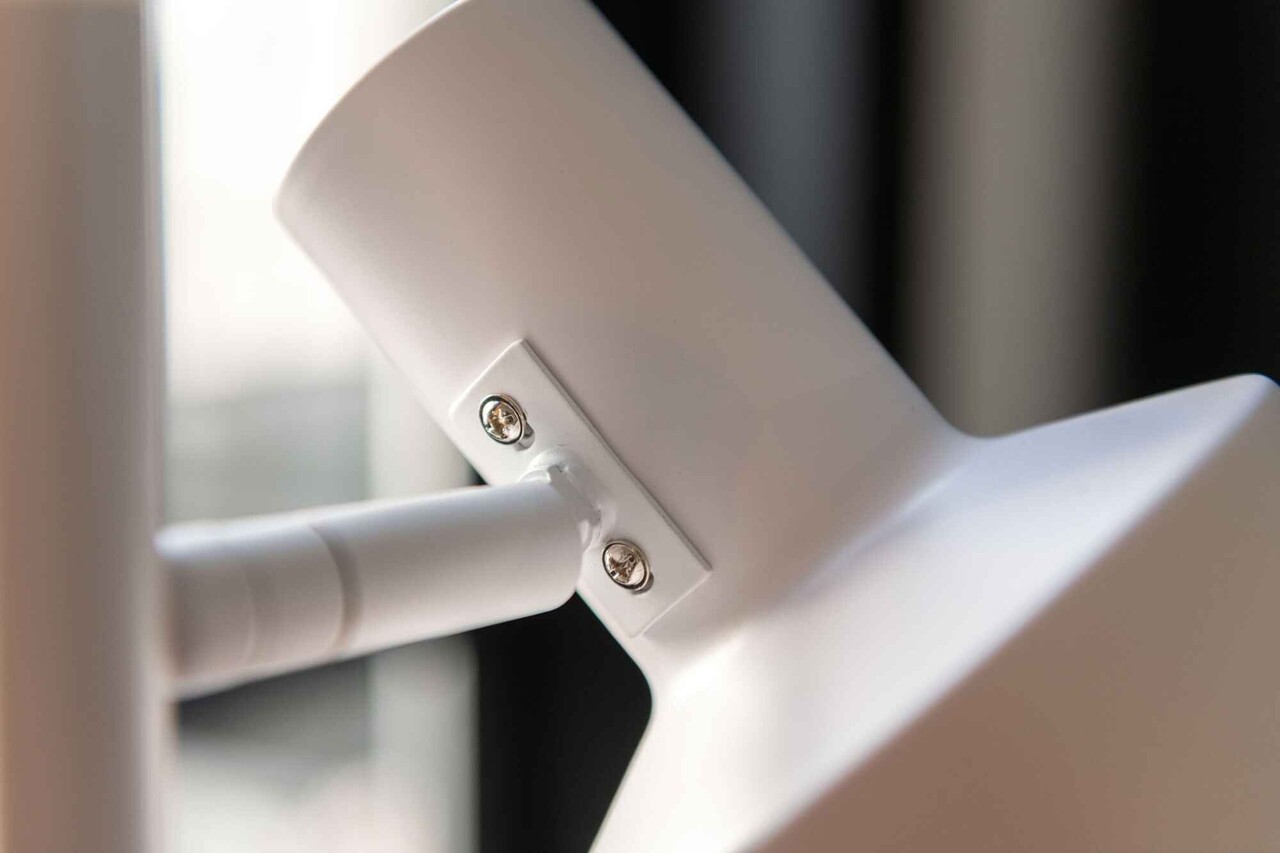 Artdelight Vloerlamp Twinkle 2 lichts H 150 cm wit