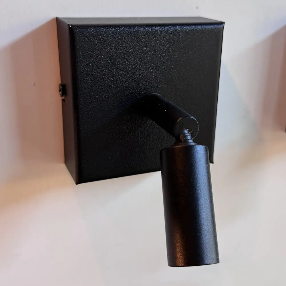 Masterlight Spot Tubo 1 lichts zwart