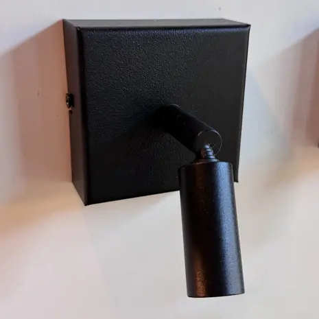 Masterlight Spot Tubo 1 lichts zwart