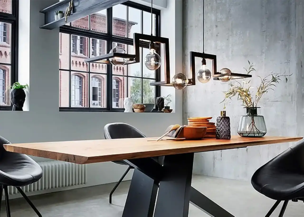 Ztahl Hanglamp Tortona L 150 cm zwart Ztahl Hanglamp Tortona L 150 cm zwart