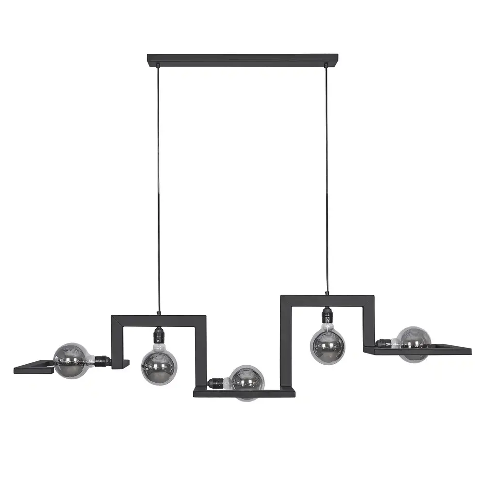 Ztahl Hanglamp Tortona L 150 cm zwart Ztahl Hanglamp Tortona L 150 cm zwart