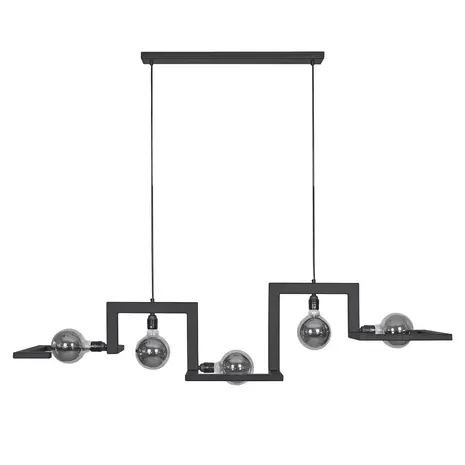 Ztahl Hanglamp Tortona L 150 cm zwart Ztahl Hanglamp Tortona L 150 cm zwart