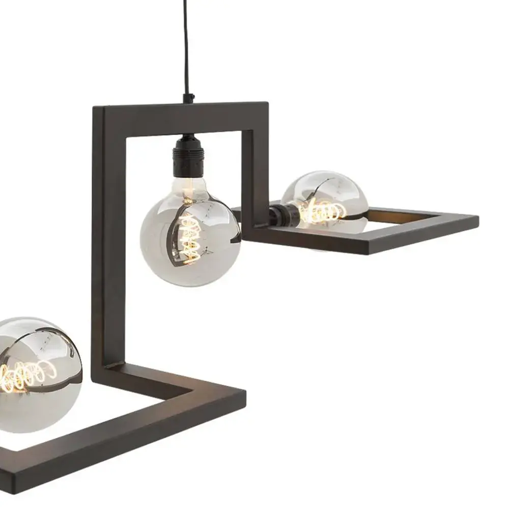 Ztahl Hanglamp Tortona L 150 cm zwart Ztahl Hanglamp Tortona L 150 cm zwart