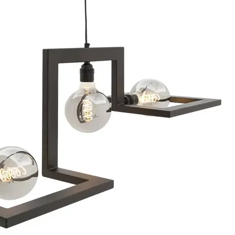 Ztahl Hanglamp Tortona L 150 cm zwart Ztahl Hanglamp Tortona L 150 cm zwart