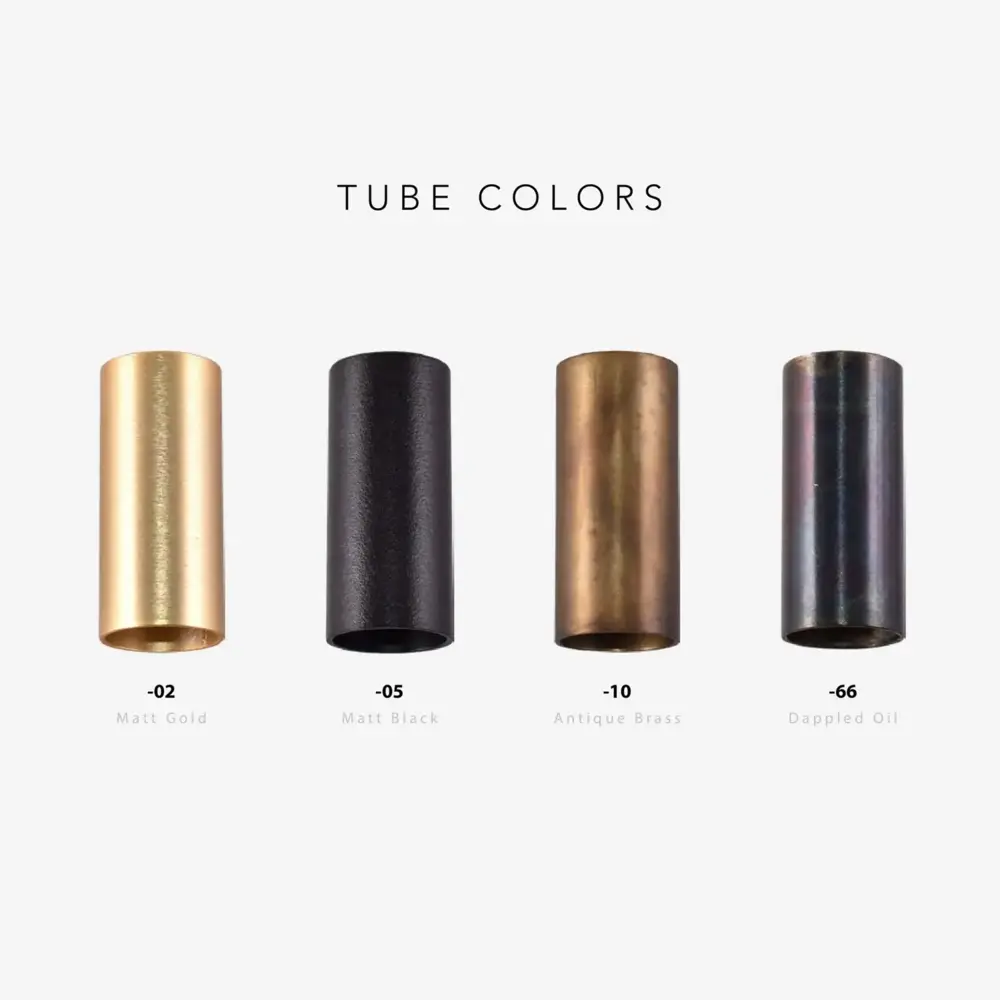 Masterlight Spot Tubo 3+2+2 lichts L 150 cm zwart mat goud Masterlight Spot Tubo 3+2+2 lichts L 150 cm zwart mat goud