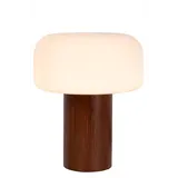 Lucide KENAN - Tafellamp - Ø 22 cm - 1xE14 - Hout