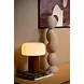 Lucide KENAN - Tafellamp - Ø 22 cm - 1xE14 - Donkere Houtlook