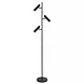 Freelight Vloerlamp Undici 3 lichts H 165 cm zwart Freelight Vloerlamp Undici 3 lichts H 165 cm zwart