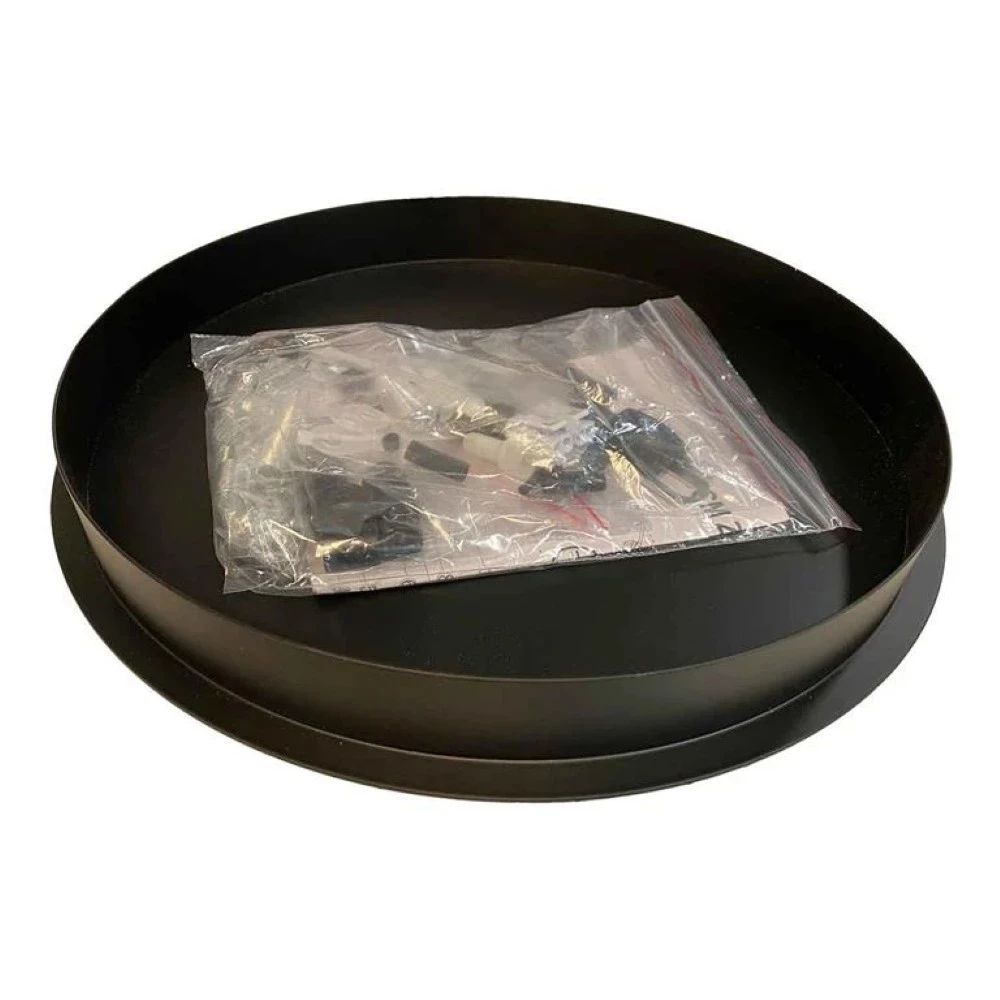 Ylumen Plafondplaat Ø 30 cm met 3 gaten zwart Ylumen Plafondplaat Ø 30 cm met 3 gaten zwart