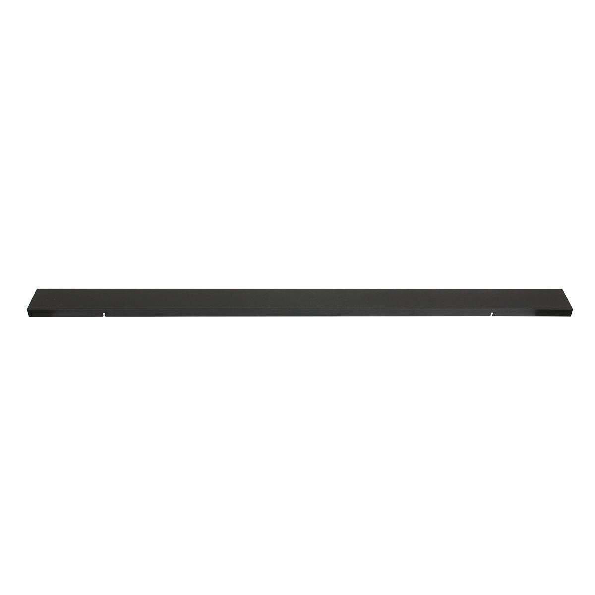 Ylumen Plafondplaat 140 x 9 cm zonder gaten zwart