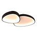 Freelight Plafondlamp Organico L 58 cm zwart Freelight Plafondlamp Organico L 58 cm zwart