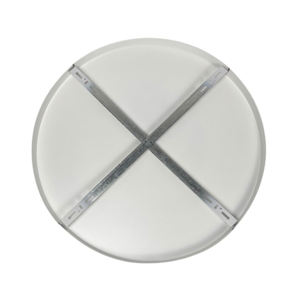 Ylumen Plafondplaat Ø 50 cm zonder gaten wit