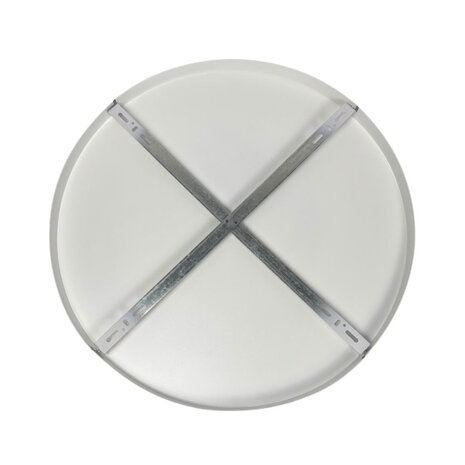 Ylumen Plafondplaat Ø 50 cm zonder gaten wit