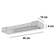Freelight Wandlamp Parete L 40 cm zwart Freelight Wandlamp Parete L 40 cm zwart