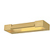 Freelight Wandlamp Parete L 31 cm mat goud Freelight Wandlamp Parete L 31 cm mat goud