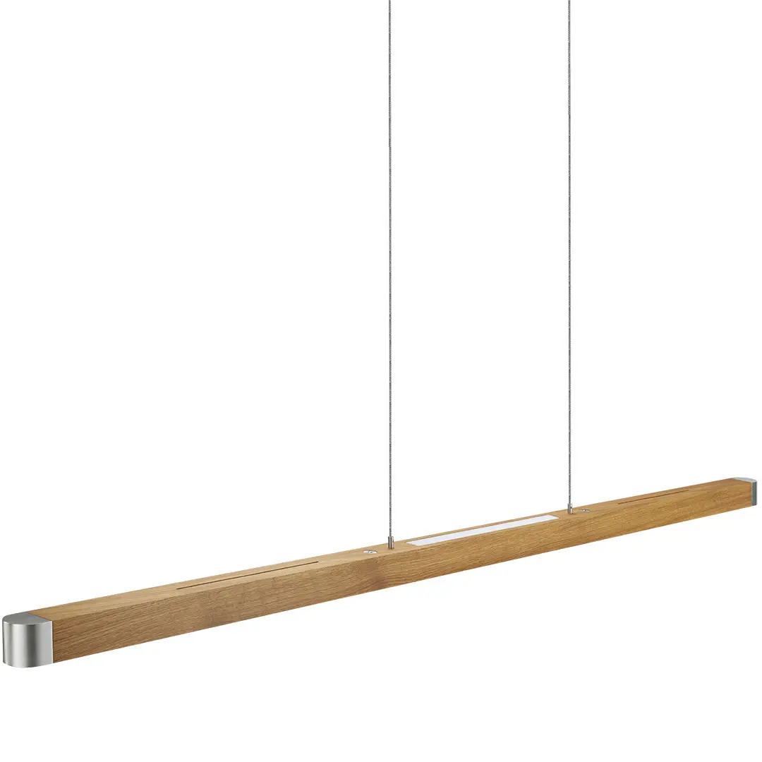 Herzblut Hanglamp Novelie up-down comfortlift 130 cm eiken