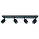 Freelight Spot Trova 4 lichts L 75 cm zwart Freelight Spot Trova 4 lichts L 75 cm zwart