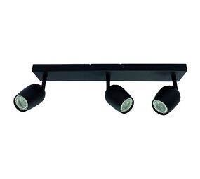 Freelight Spot Trova 3 lichts L 50 cm zwart Freelight Spot Trova 3 lichts L 50 cm zwart
