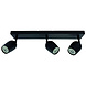 Freelight Spot Trova 3 lichts L 50 cm zwart Freelight Spot Trova 3 lichts L 50 cm zwart