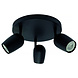 Freelight Spot Trova 3 lichts Ø 25 cm zwart Freelight Spot Trova 3 lichts Ø 25 cm zwart