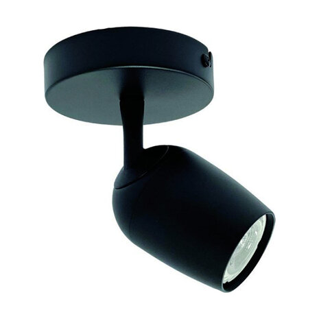Freelight Spot Trova 1 lichts Ø 11 cm zwart Freelight Spot Trova 1 lichts Ø 11 cm zwart